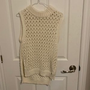 Roxy sleeveless knitted sweater